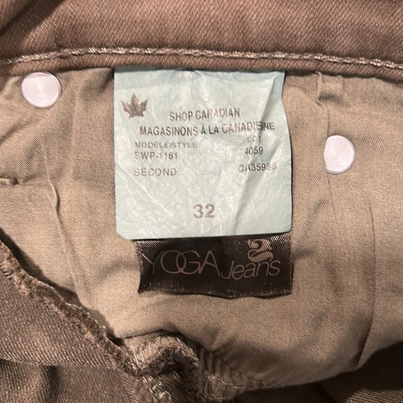 Yoga Jeans Hi Rise Ankle in Safari - Picture 4 of 6